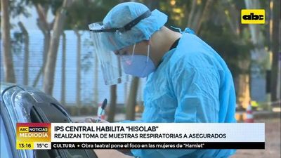 IPS central habilita Hisolab - ABC Noticias - ABC Color