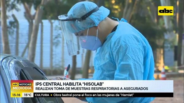 IPS central habilita Hisolab - ABC Noticias - ABC Color