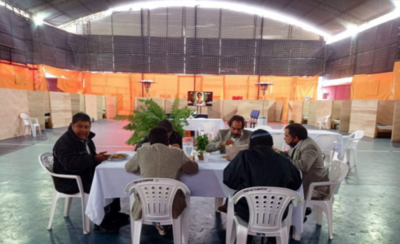 Diario HOY | Más personas pasan la helada noche en el albergue transitorio de la SEN