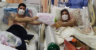 La Nación / Padre e hijo vencieron al COVID-19 en el IPS Ingavi