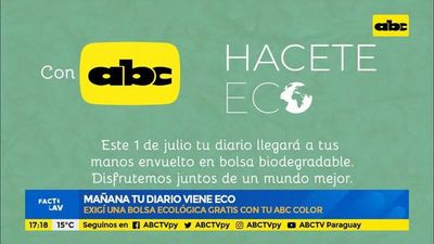 ¡Mañana tu diario viene Eco! - Factor Clave - ABC Color