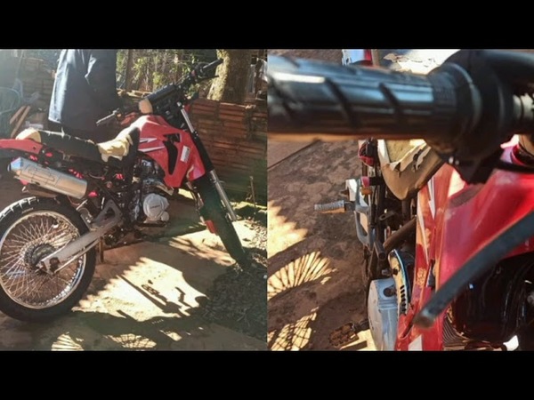 INCAUTAN MOTOCICLETA QUE ESTARÍA INVOLUCRADA EN ACCIDENTE FATAL EN HOHENAU