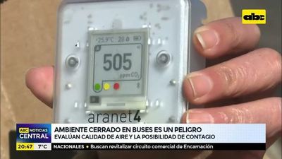 Ambiente cerrado en buses es un peligro - ABC Noticias - ABC Color