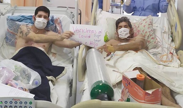 Crónica / Padre e hijo pelearon y le ganaron al covid
