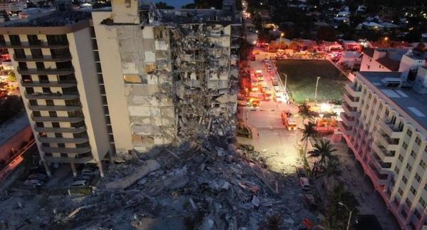 Derrumbe de edificio: Suman 18 cuerpos recuperados de los cuales dos son niños