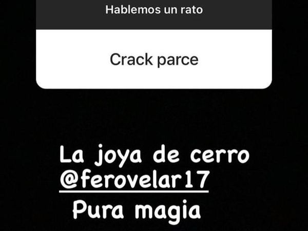 Cerro y la “joya” Ovelar: elogios de Carrascal en Instagram - Cerro Porteño - ABC Color