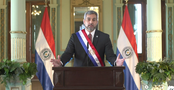 Mario Abdo en su informe presidencial: «Cuando finalice la pandemia, Paraguay estará de pie, con una economía más fortalecid