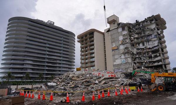 Derrumbe en Miami: se interrumpieron las tareas de rescate por el peligro del colapso en el resto del condominio – Prensa 5