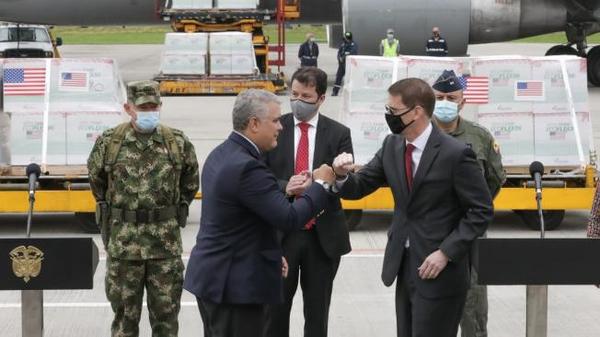 Colombia recibió 2,5 millones de dosis de vacunas anticovid donadas por EE.UU | OnLivePy