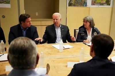 Biden llegó a Miami para reunirse con las familias tras derrumbe del edificio