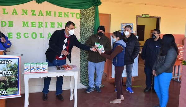 Lanzamiento de la Merienda Escolar en Caazapá - Noticiero Paraguay