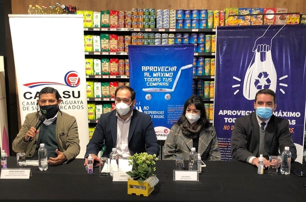Supermercados cobran G. 200 por bolsas reutilizables desde hoy e inician promoción de uso eficiente - MarketData