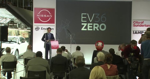 La Nación / Nissan construirá gran fábrica de baterías en Reino Unido y anuncia nuevo auto eléctrico