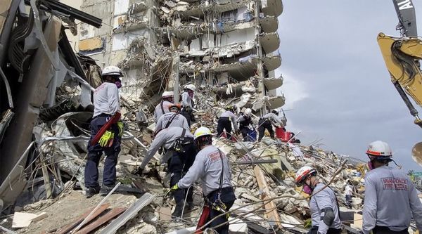 Derrumbe en Miami: Reanudan el operativo de búsqueda y rescate de las víctimas | Ñanduti