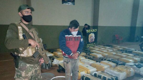 Senad detiene a un hombre con más de 7 toneladas de marihuana