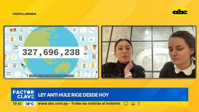 Ley anti hule rige desde hoy - Factor Clave - ABC Color