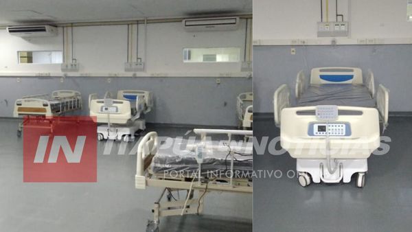 GOBERNACIÓN INICIA EQUIPAMIENTO DE UTI PEDIÁTRICA EN ENCARNACIÓN.