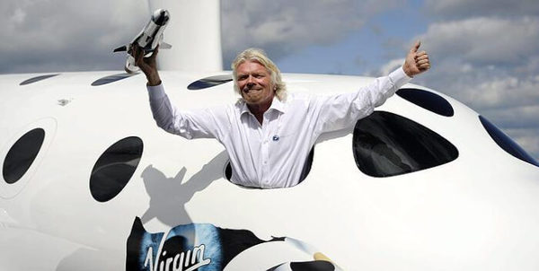 ¿Soñador o Competidor? Richard Branson se adelanta a Jeff Bezos en su plan de viajar al espacio