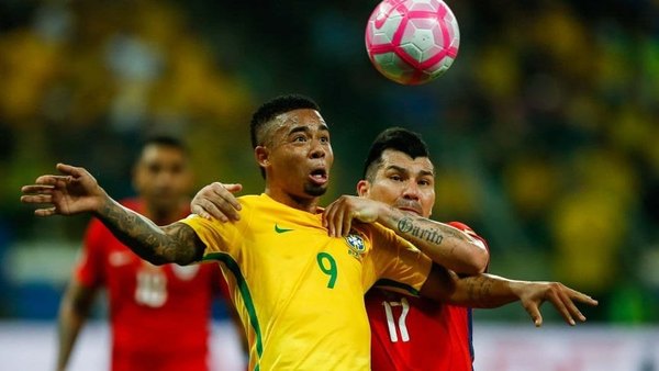 Brasil, ante una Chile motivada por el retorno de Alexis Sánchez