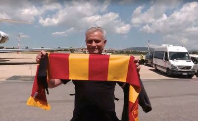 Mourinho llegó a Roma y fue recibido por cientos de hinchas - Fútbol Internacional - ABC Color