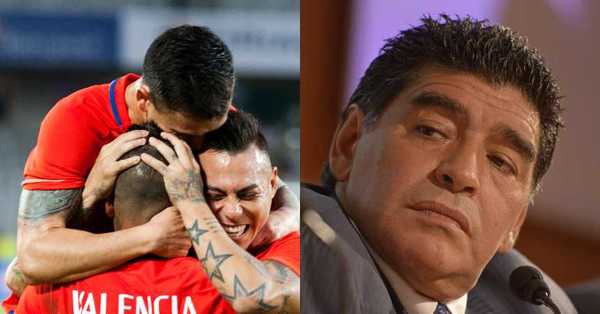 Periodista argentino amenaza con golpear al Community Manager de Chile por bromear con Maradona - C9N