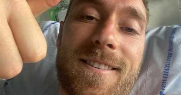 El emotivo mensaje de Christian Eriksen desde la cama del hospital - C9N