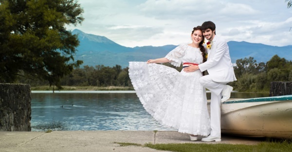 Imponente, brillante y deslumbrante boda de paraguaya en México
