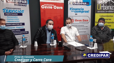 FIRMA DE CONVENIO ENTRE GRUPO CREDIPAR Y GRUPO CERRO CORA