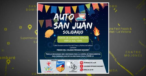 Organizan San Juan solidario para ayudar a familiares de pacientes