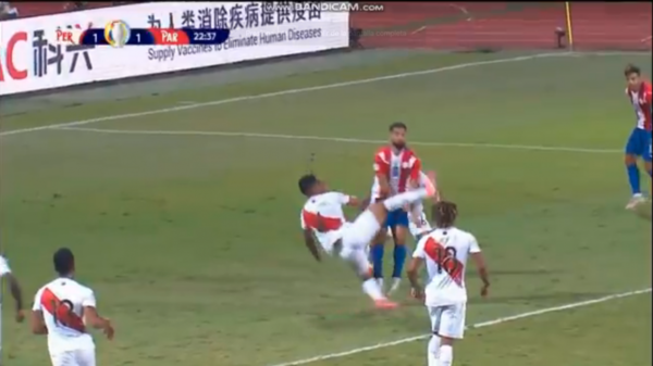 El penalazo no cobrado a Paraguay