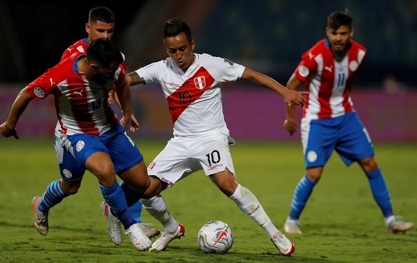 Un perjudicado Paraguay cae ante Perú en la tanda de los penales