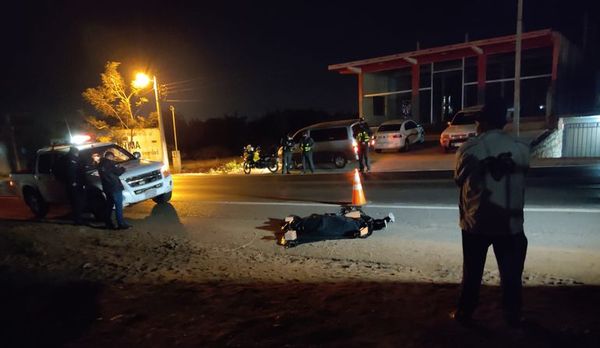 Transeúnte pierde la vida tras ser arrollado por un camión de gran porte - Nacionales - ABC Color