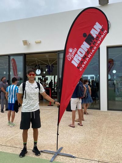 Andrés Arce va por el cupo mundial de Ironman - Polideportivo - ABC Color