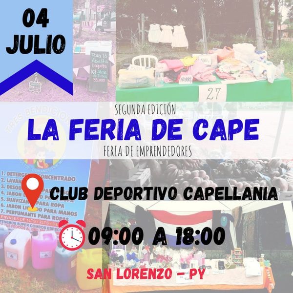 Feria de emprendedores en Capellanía » San Lorenzo PY