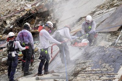 A 10 días del derrumbe en Miami, la cifra de muertos ascendió a 24 - Megacadena — Últimas Noticias de Paraguay