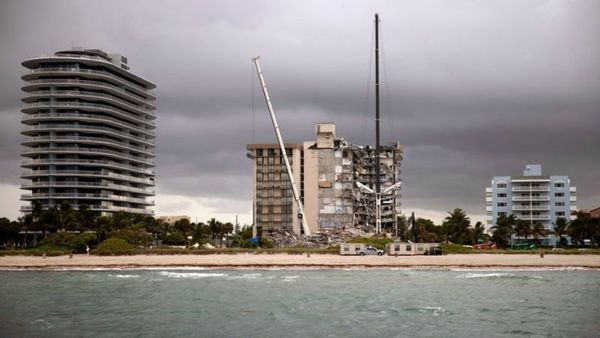 Miami: hallan más cadáveres y harán demolición controlada del edificio que quedó en pie