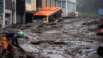 Las fuertes lluvias causaron dos muertos y una veintena de desaparecidos en Japón - Megacadena — Últimas Noticias de Paraguay