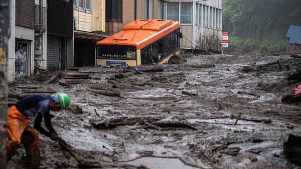 Las fuertes lluvias causaron dos muertos y una veintena de desaparecidos en Japón - Megacadena — Últimas Noticias de Paraguay