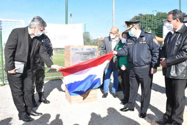 Inauguran espacio deportivo y recreativo en la UOTM _ Lince PY - ADN Digital
