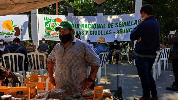 Intercambian semillas y conocimientos en feria de campesinos