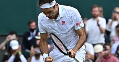 La Nación / Federer ruge en octavos