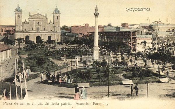Patrimonio: La antigua Plaza Mayor de Asunción y su entorno