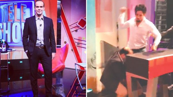 Faranduleros repudian al novio de Zuni por agredir a Piquito Salinas