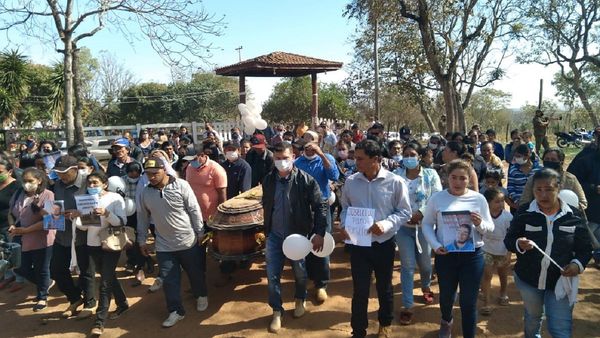 Una dolorosa despedida a Jorge Ríos, secuestrado y asesinado por criminales
