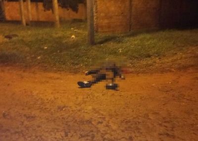 Matan a un hombre y dejan su cuerpo tendido en plena calle - ABC en el Este - ABC Color