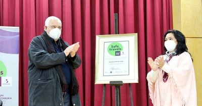 La Nación / Itapúa recibió la certificación Sello Safe Travels