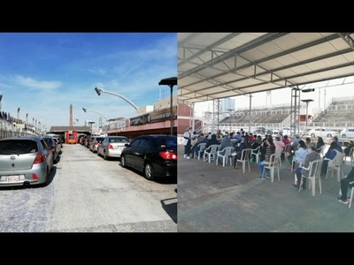 COVID-19: MÁS DE 2200 PERSONAS SE VACUNARON ESTE DOMINGO EN ITAPÚA