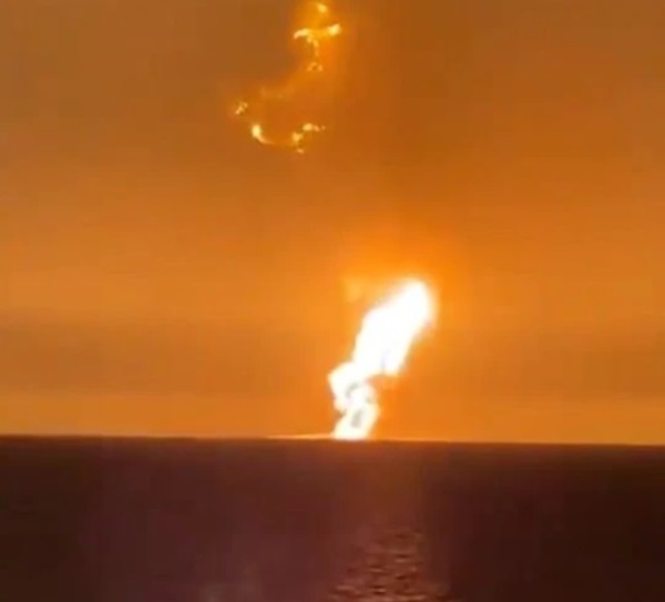 Investigan una impresionante explosión en el Mar Caspio | Ñanduti