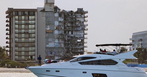 La Nación / Confirman demolición de edificio colapsado de Miami para esta noche