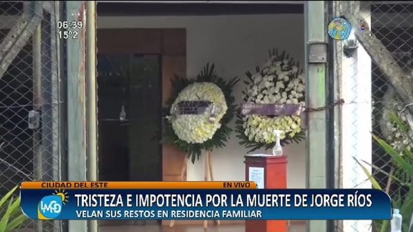 Tristeza e impotencia tras la muerte de Jorge Ríos - SNT